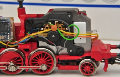 ein neuer Motor ist montiert