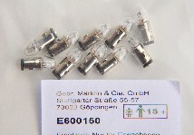 Märklin Glühlampe mit Knaggen für Lok
